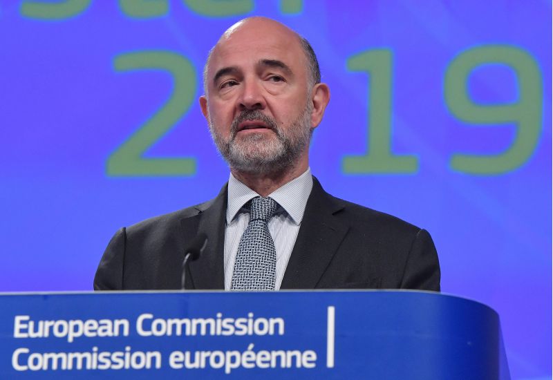 Comissário europeu de Assuntos Econômicos, Pierre Moscovici.