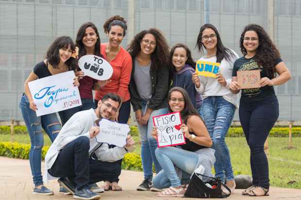 Etapa presencial do registro é, para muitos, o primeiro contato com os campi da Universidade