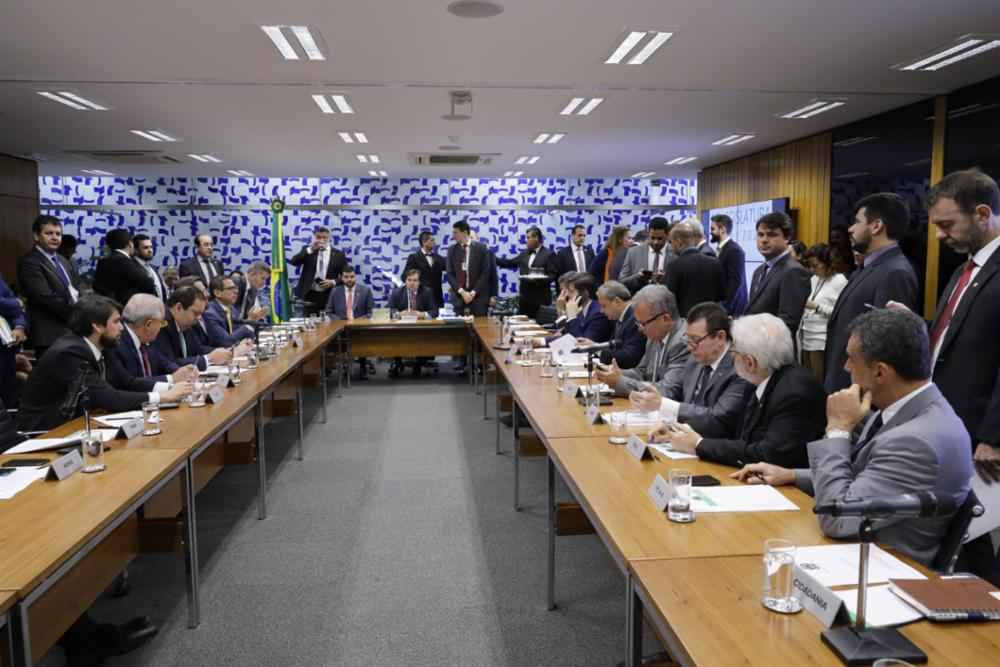 Na reunião de líderes desta manhã, não houve acordo sobre a reforma da Previdência