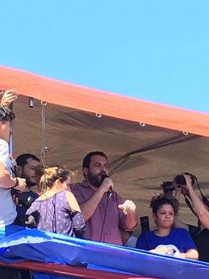 Guilherme Boulos, do PSOL, defende a luta em prol da educação pública