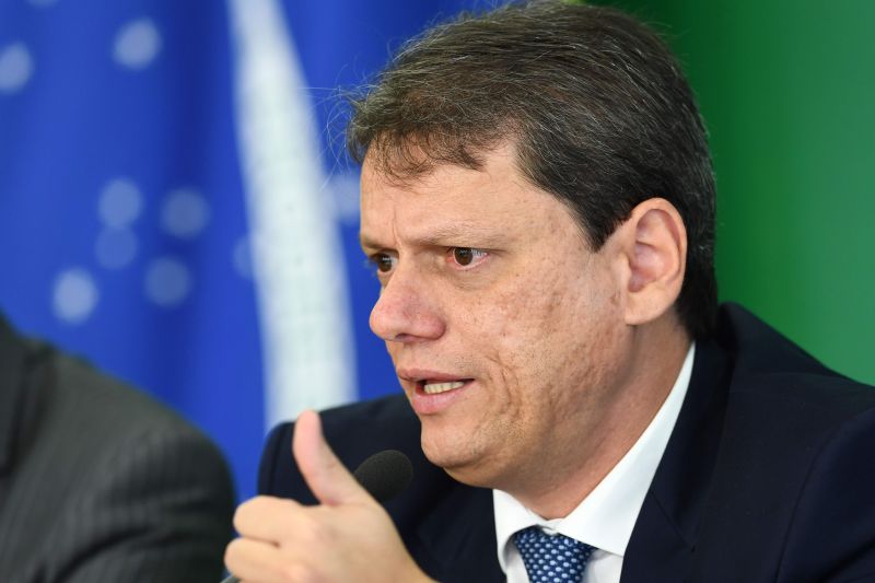 Tarcísio Gomes de Freitas, ministro da Infraestrutura