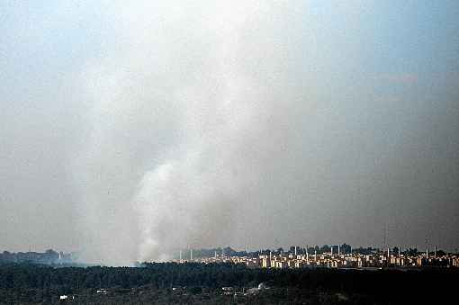 Fogo em região de pinheiros, no Paranoá: 69 hectares destruídos pelas chamas