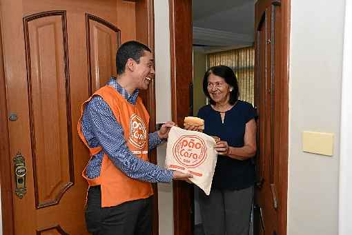 Diogo Lourenço criou startup de entrega de pão em casa