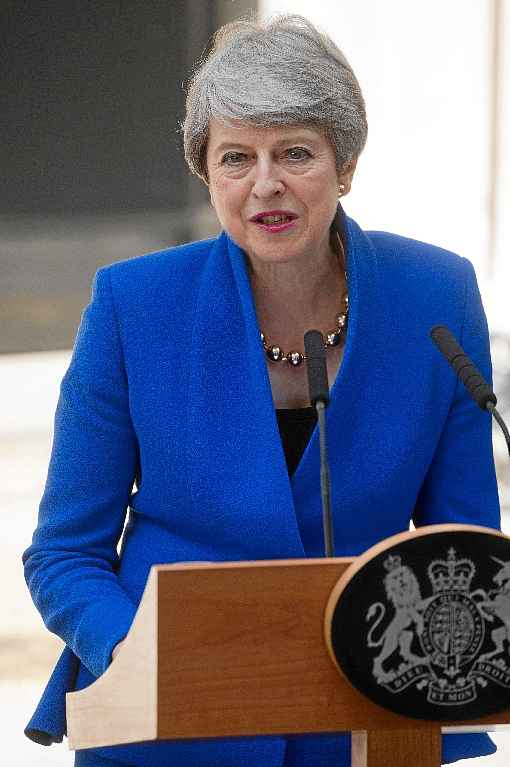 Theresa May se despede do cargo:
%u201CNão há limites para as mulheres%u201D