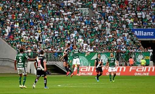 Palmeiras e Vasco fizeram duelo equilibrado: time do Rio saiu na frente, mas o alviverde buscou o empate