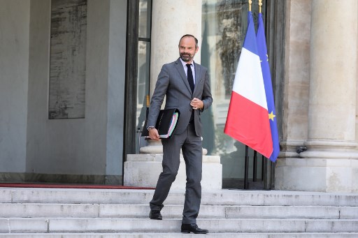 Primeiro-ministro francês, Edouard Philippe.