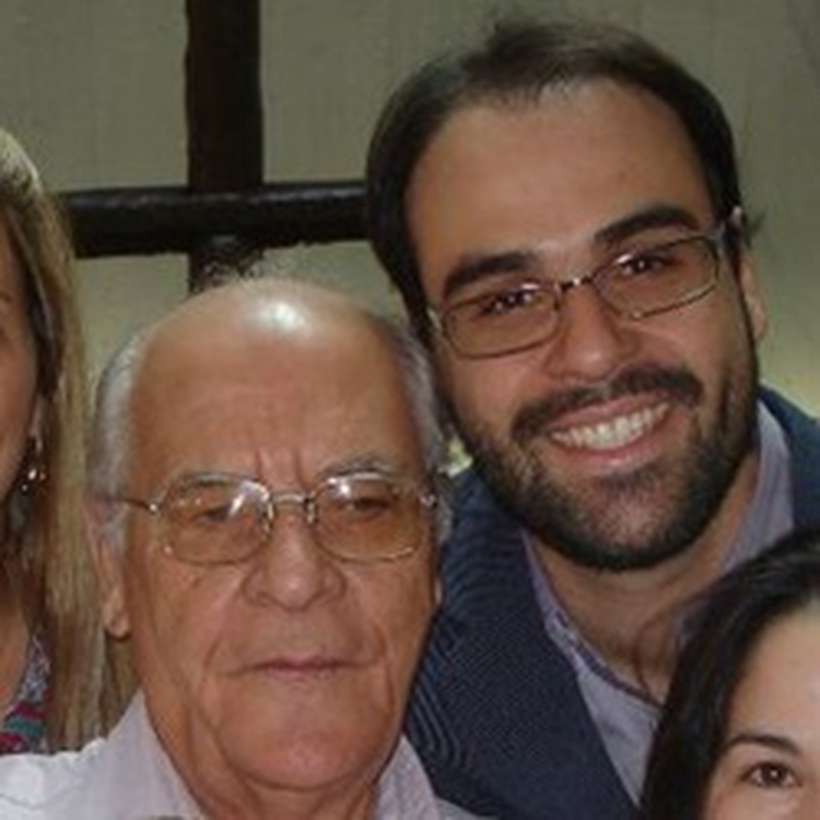 O procurador aposentado do DF, Saint'Clair Martins Souto, 78 anos, e o filho dele, procurador do Rio de Janeiro, Saint'Clair Diniz Souto, 38: mortos por um funcionário de confiança