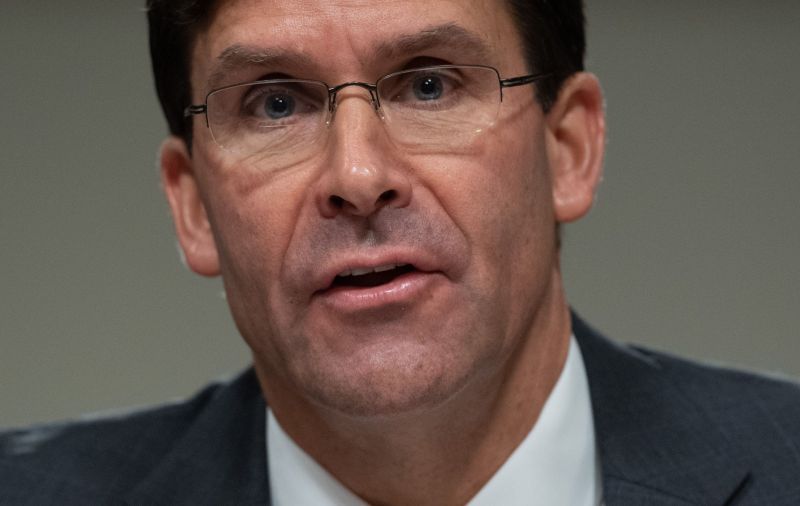 Mark Esper, secretário da Defesa dos EUA, afirmou que o acordo só funciona se as duas partes o respeitarem