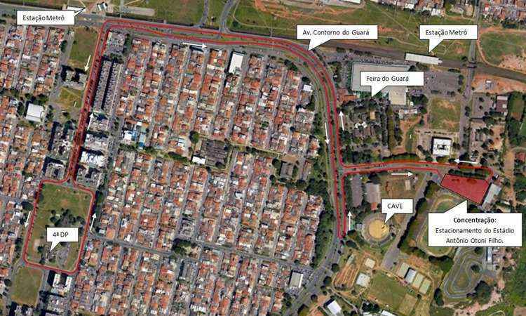 O Detran está responsável por organizar o esquema especial em sete localidades durante as programações