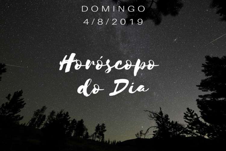 Horóscopo domingo, 4 de agosto