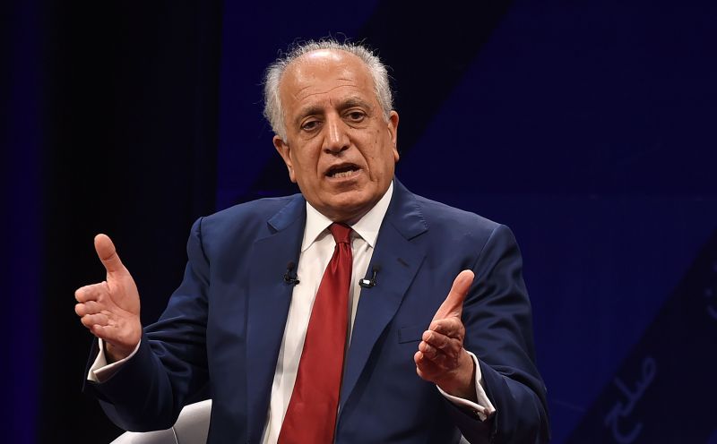 Zalmay Khalilzad, diplomata e um dos principais representantes americanos nas negociações