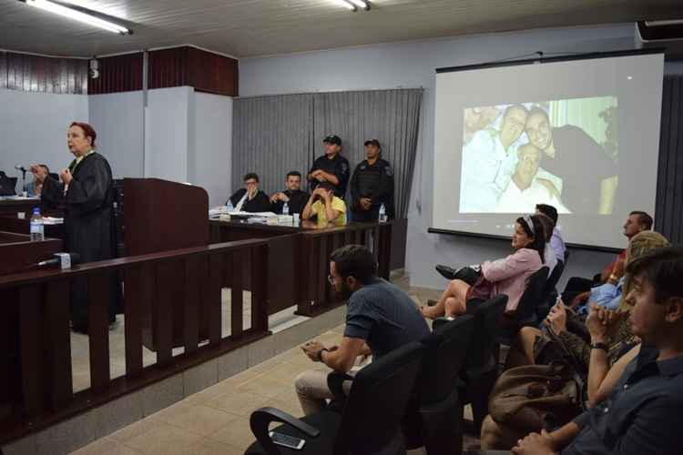 A viúva e mãe das vítimas, a advogada Elizabeth Diniz Martins Souto, atuou como assistente da acusação