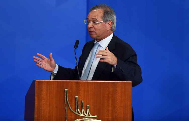 Paulo Guedes discursa