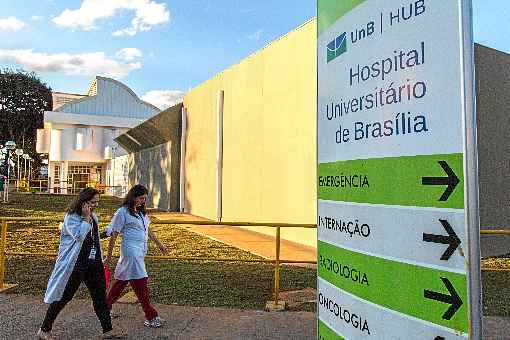 O Hospital Universitário de Brasília está entre as unidades que receberão profissionais concursados