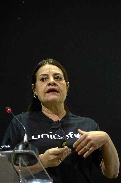 Cristina Albuquerque, chefe da área de Saúde e HIV do Unicef: 