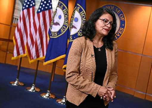 Tlaib, de ascendência palestina, queria viajar à casa da avó, na Cisjordânia