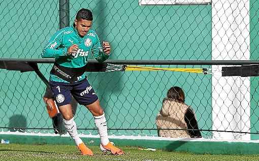 O atacante Dudu é um dos trunfos do Palmeiras para romper a última barreira rumo às semifinais do torneio continental