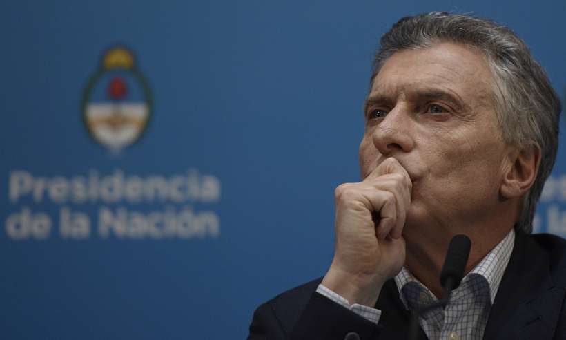 Mauricio Macri, presidente da Argentina