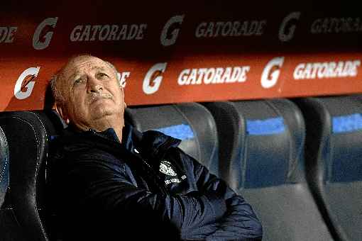 Scolari não resistiu à série recente de maus resultados no time paulista