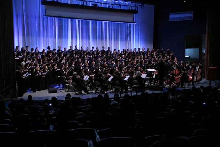 Apresentação do Coro Sinfônico da UnB