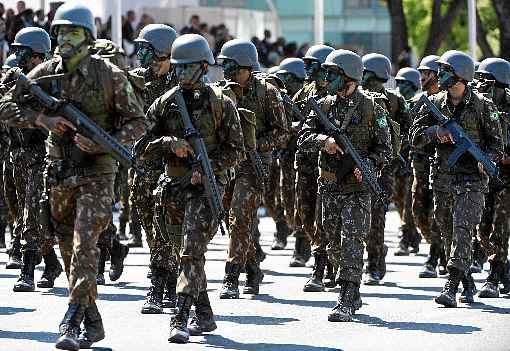 Cerca de 3 mil militares participarão do desfile neste ano