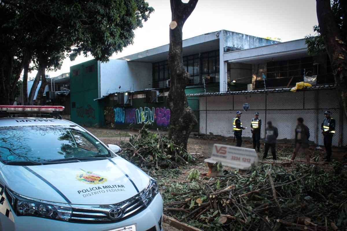 Flagrantes de uso de drogas foram realizados por meio de testes com reagentes