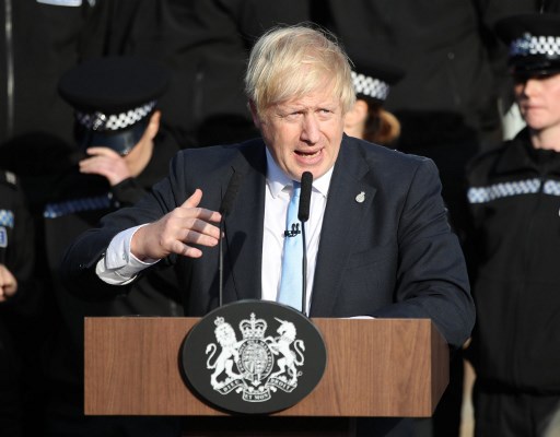 Primeiro-ministro do Reino Unido, Boris Johnson.