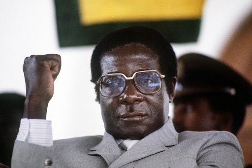 O ex-presidente do Zimbábue Robert Mugabe