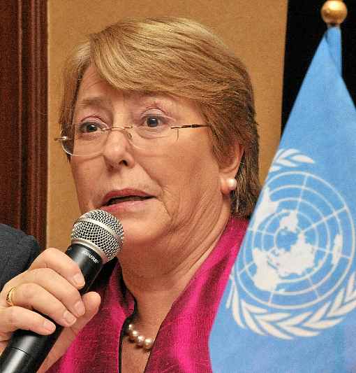 Bachelet: volta do embate com Bolsonaro