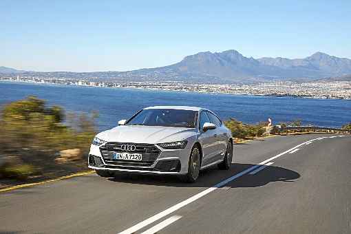 Com estilo mais esportivo, o A7 Sportback tem linhas que lembram as de um cupê de quatro portas