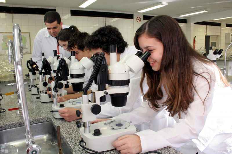 Aula de ciência