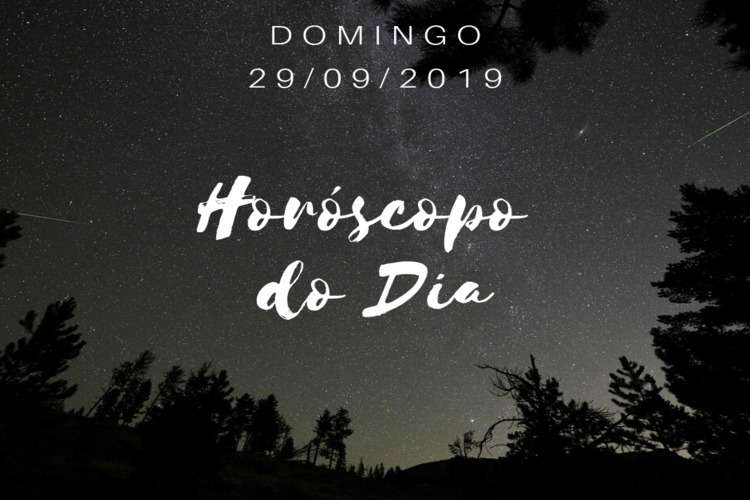 Horóscopo deste domingo, 29 de setembro