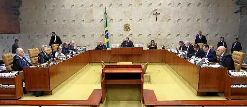 Plenário do Supremo Tribunal Federal: com seis dos 11 votos a favor, ministros julgaram que réus em acordos de colaboração com a Justiça devem apresentar defesa depois dos delatores. Decisão pode levar à anulação de 32 sentenças