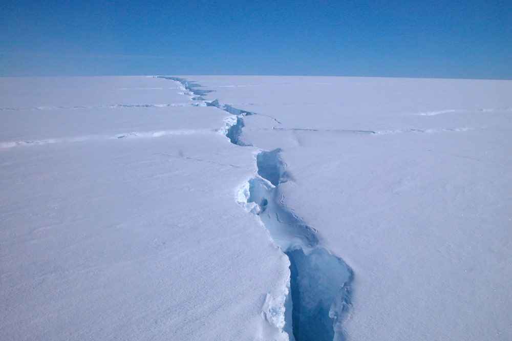 O novo iceberg, chamado D28