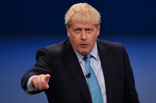 Primeiro-ministro britânico, Boris Johnson.