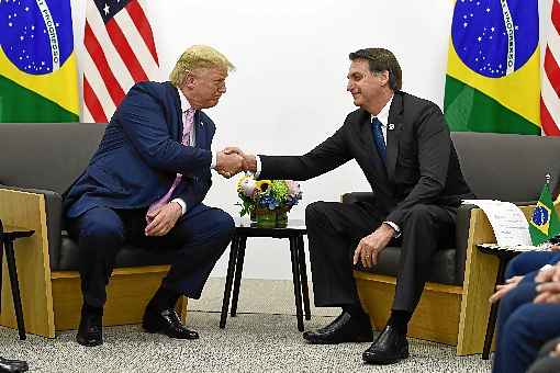 Trump e Bolsonaro conversaram algumas vezes sobre a entrada do Brasil no %u201Cclube dos ricos%u201D