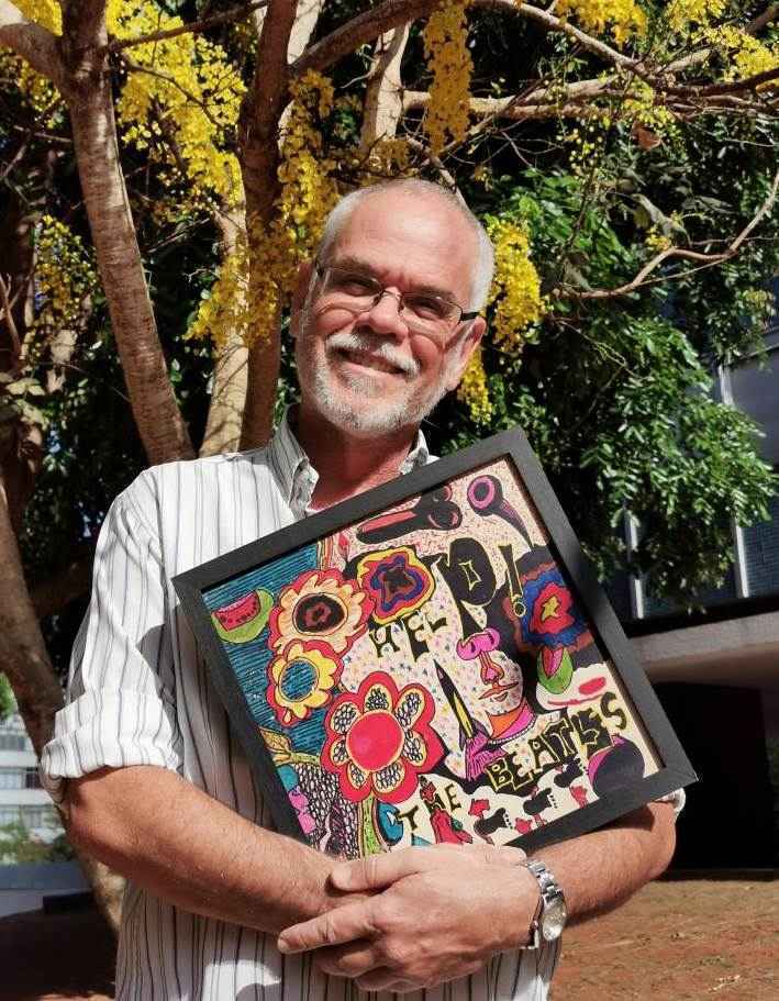 Fernando Lopes trabalhou por quase 20 anos como ilustrador do Correio