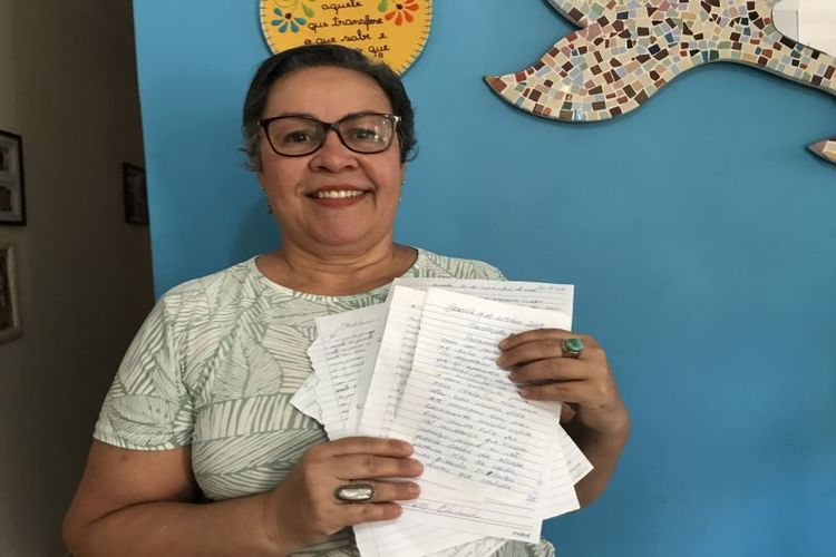 Janilce Rodrigues: Eu guardei relatos dos meus alunos que foram usados no livro