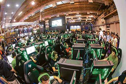 A Brasil Game Shows, maior feira de games da América Latina, recebeu mais de 300 mil visitantes