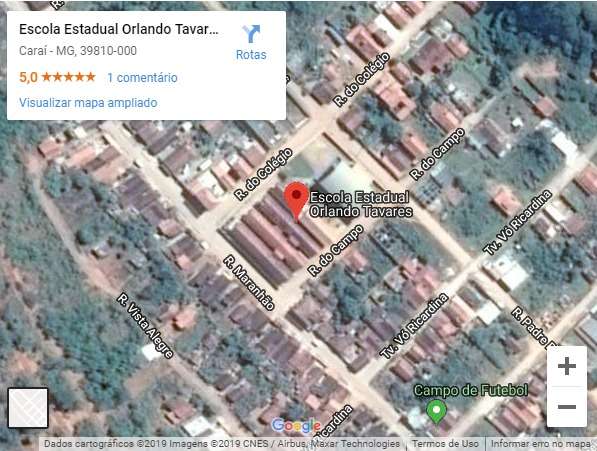 Escola de Minas - (foto: Reprodução: Google Maps) Escola de Minas - (foto: Reprodução: Google Maps)