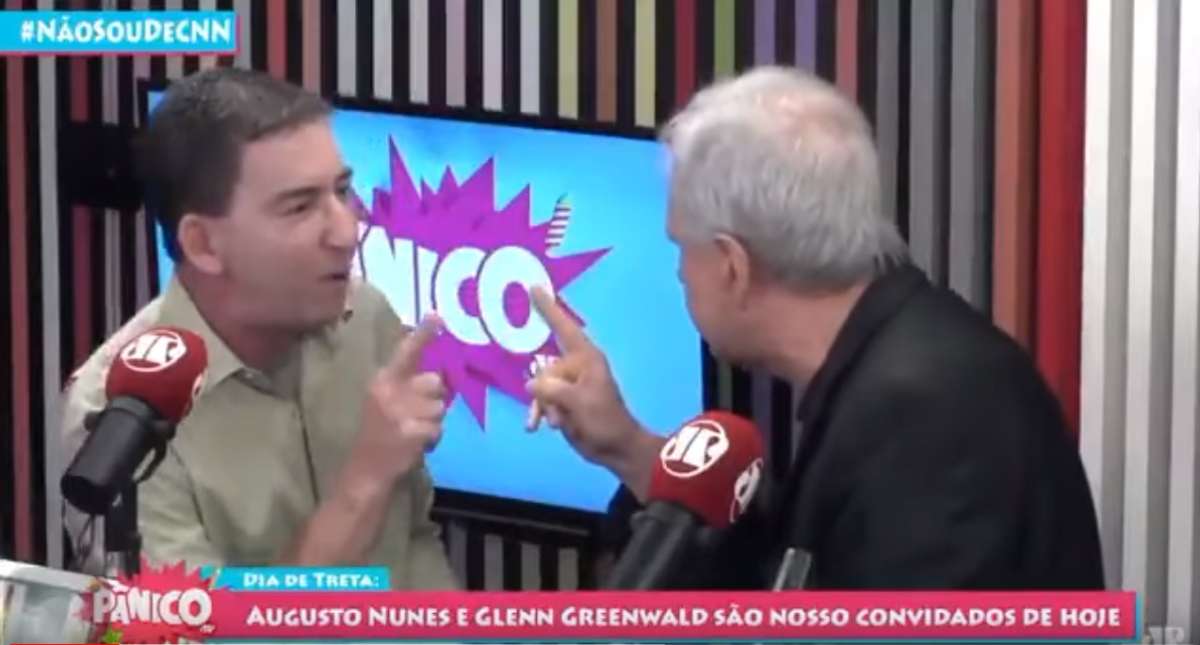 Augusto Nunes e Greenwald - (foto: Reprodução internet) Augusto Nunes e Greenwald - (foto: Reprodução internet)