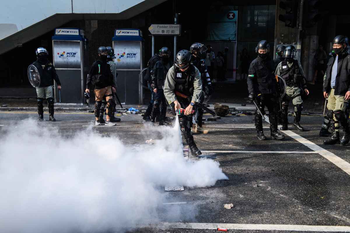 Manifestação Hong Kong - (foto: Anthony Wallance / AFP) Manifestação Hong Kong - (foto: Anthony Wallance / AFP)