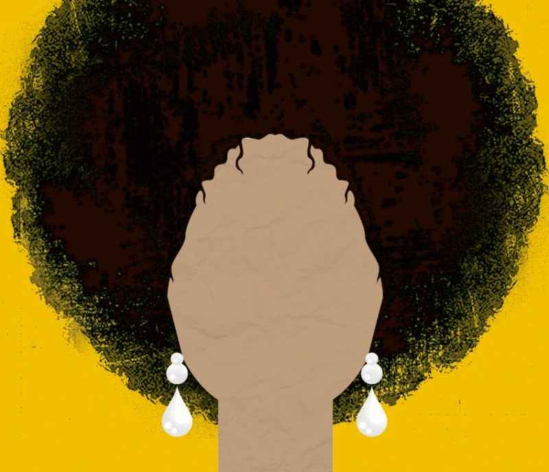 Ilustração de mulher com black power - (foto: Arte/CB/D.A Press) Ilustração de mulher com black power - (foto: Arte/CB/D.A Press)