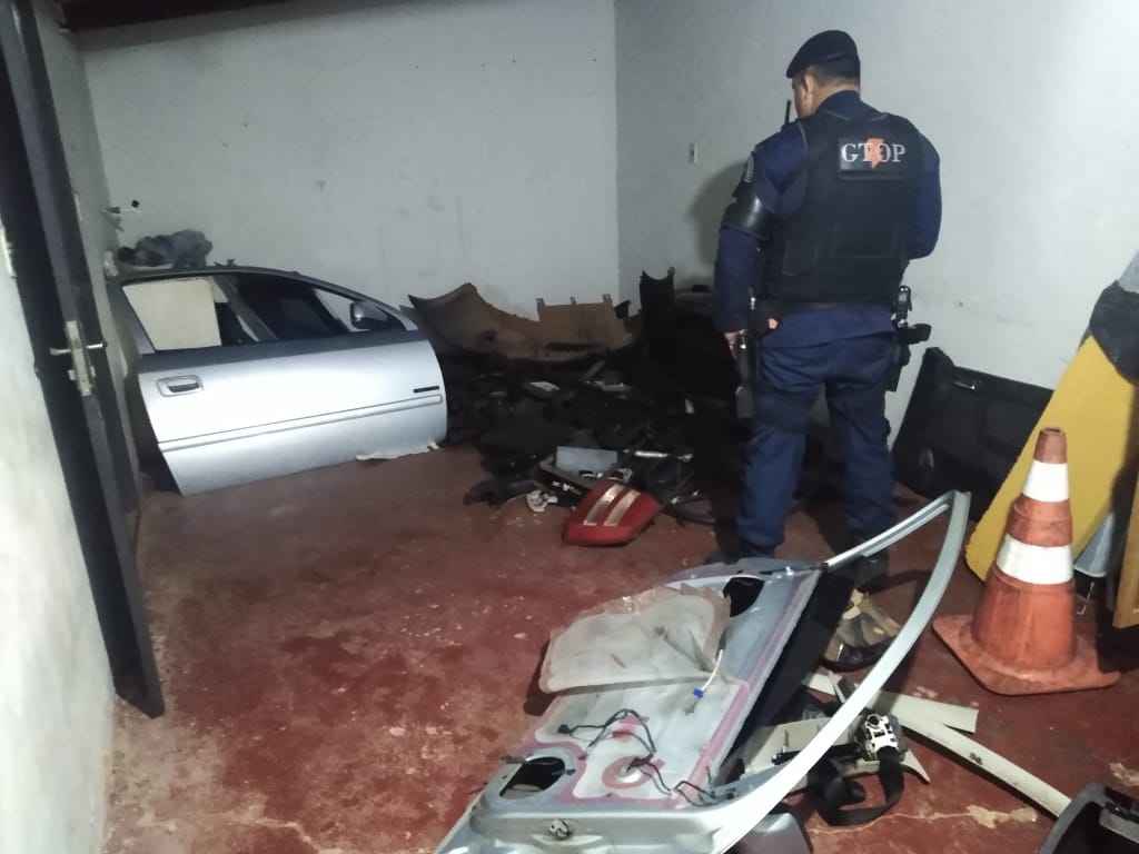  Polícia Militar encontra desmanche de carro em Samambaia Sul