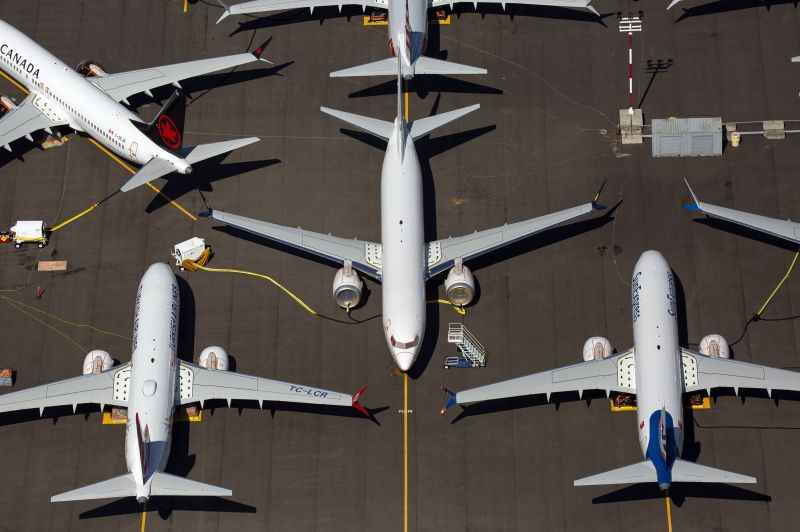 Boeing 737 MAX - (foto: David Ryder/AFP) Boeing 737 MAX - (foto: David Ryder/AFP)