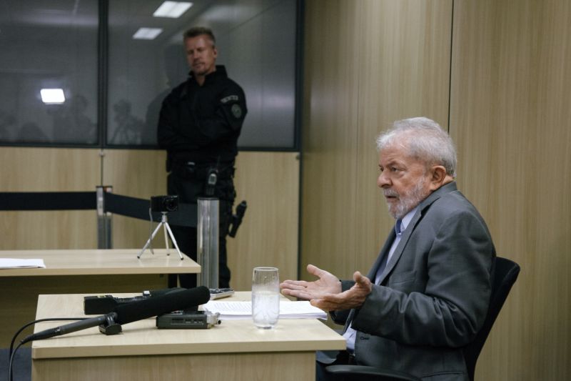 Jorge Chastalo acompanhava Lula até em entrevistas - (foto: Isabella Lanave/El País/AFP) Jorge Chastalo acompanhava Lula até em entrevistas - (foto: Isabella Lanave/El País/AFP)