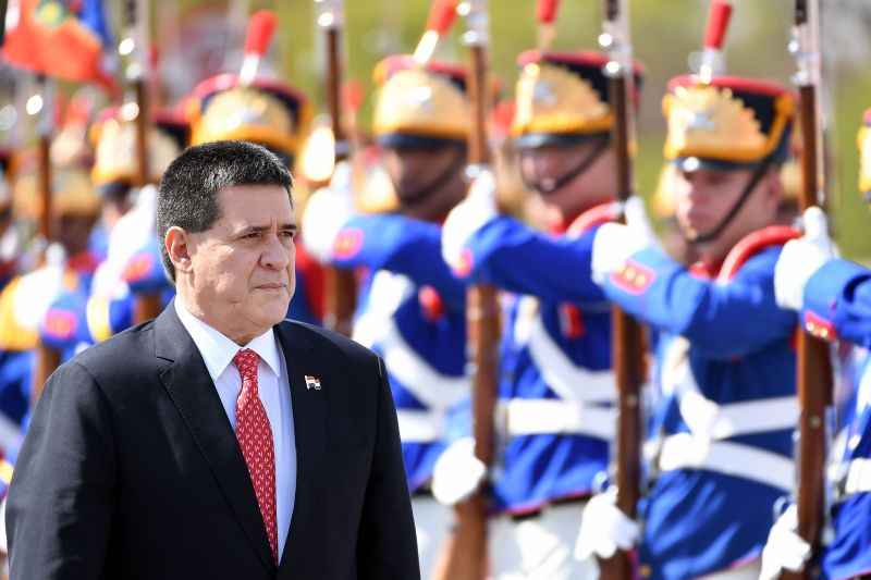 O ex-presidente do Paraguai Horácio Cartes - (foto: Evaristo Sá/AFP) O ex-presidente do Paraguai Horácio Cartes - (foto: Evaristo Sá/AFP)