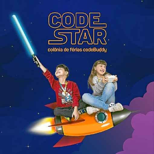 A oficina Code Star é uma opção para aproveitar o tempo livre aprendendo sobre tecnologia em clima de aventura