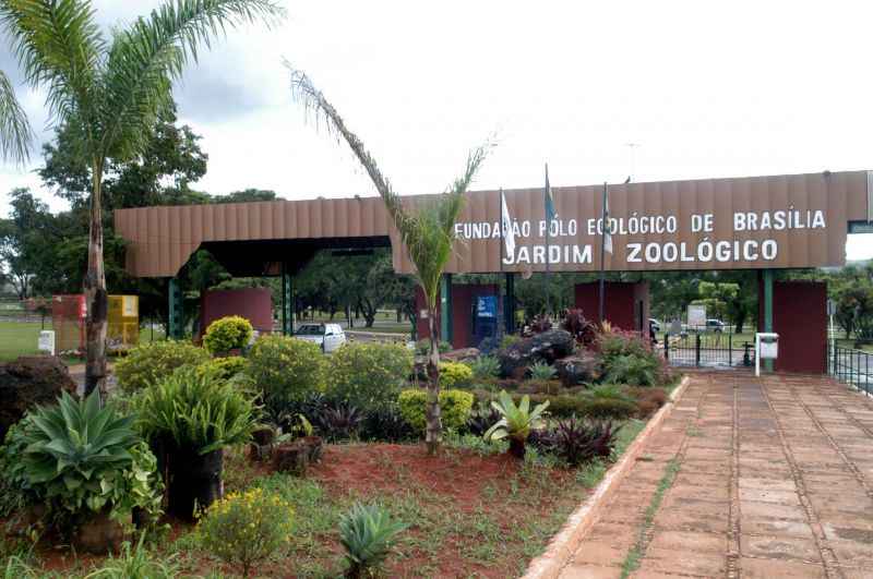 Entrada do Zoológico de Brasília