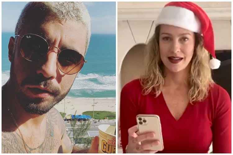 Piovani postou um vídeo no Instagram em que criticava a figura do Papai Noel